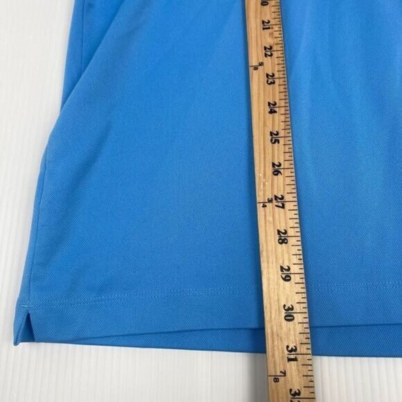 Nike Golf Shirt Mens Sz XL Blue Polo Dri Fit Short Sleeve Lightweight Used - Picture 4 of 15